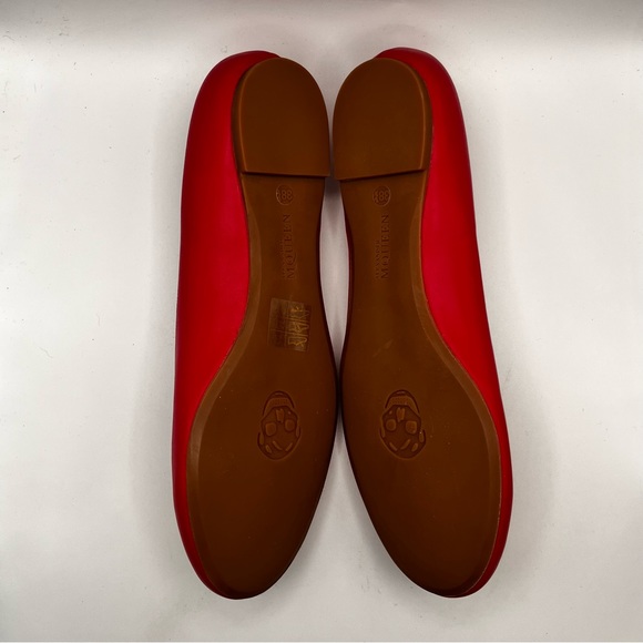 BNWOB ALEXANDER MCQUEEN RED FLATS - Picture 6 of 10